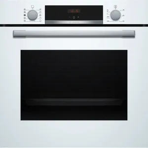 Bosch 71L Built-In Electric Single Oven - White | HQA534BW3B