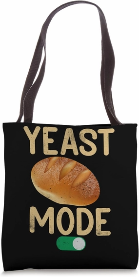 Bread Baking Yeast Mode Sourdough Starter Jar Delicious Cake Tote Bag