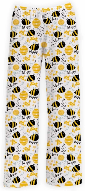 BRIEF INSANITY Lounge Pajama Pants - Comfy Lightweight Unisex Bottoms with Pockets - Soft Luxury Loungewear for Men & Women