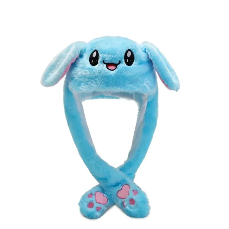Bunny Ears Plush Beanie Cap