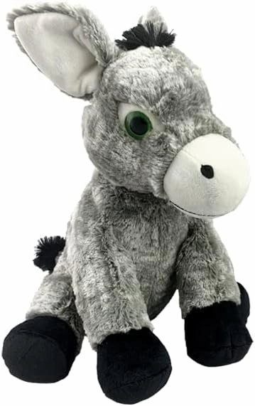 Burrito The Donkey 16 inch Plush Stuffed Animal - Super Soft, Cuddly Plush Toy for Kids, Ideal for Nursery and Collection
