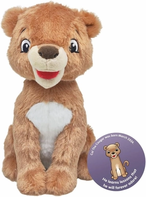 Cal The Cougar Plushie: Snuggle Buddy Stuffed Animal - Colorado Adventure Series: A Great Companion with Birthdate and Rhyming Tag. 3rd in The Trilogy Book & Plushie Collection! Book Sold Separately.