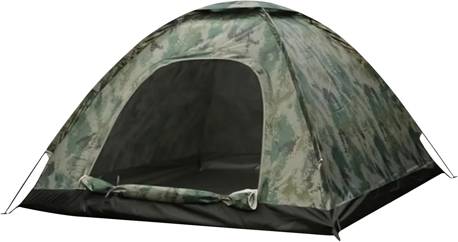 Camping Tent 2/3/4 Person, Waterproof & Windproof Tents with Rain Fly and Carrying Bag, Easy Setup Instant Family Travel Tent, for Backpacking, Hiking, Camping