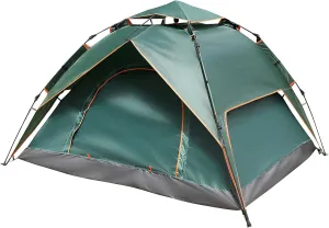 Camping Tent, 3-4 Person Camping Dome Tent, Double Deck Waterproof Windproof Up Tent, Lightweight Portable Backpacking Tent for Outdoor Camping/Hiking