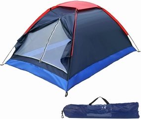 Camping Tent, 2 Person Camping Tent Easy To Assemble Weatherproof Tent Lightweight Portable Backpacking Tent for Outdoor Camping Hiking(Navy Blue)