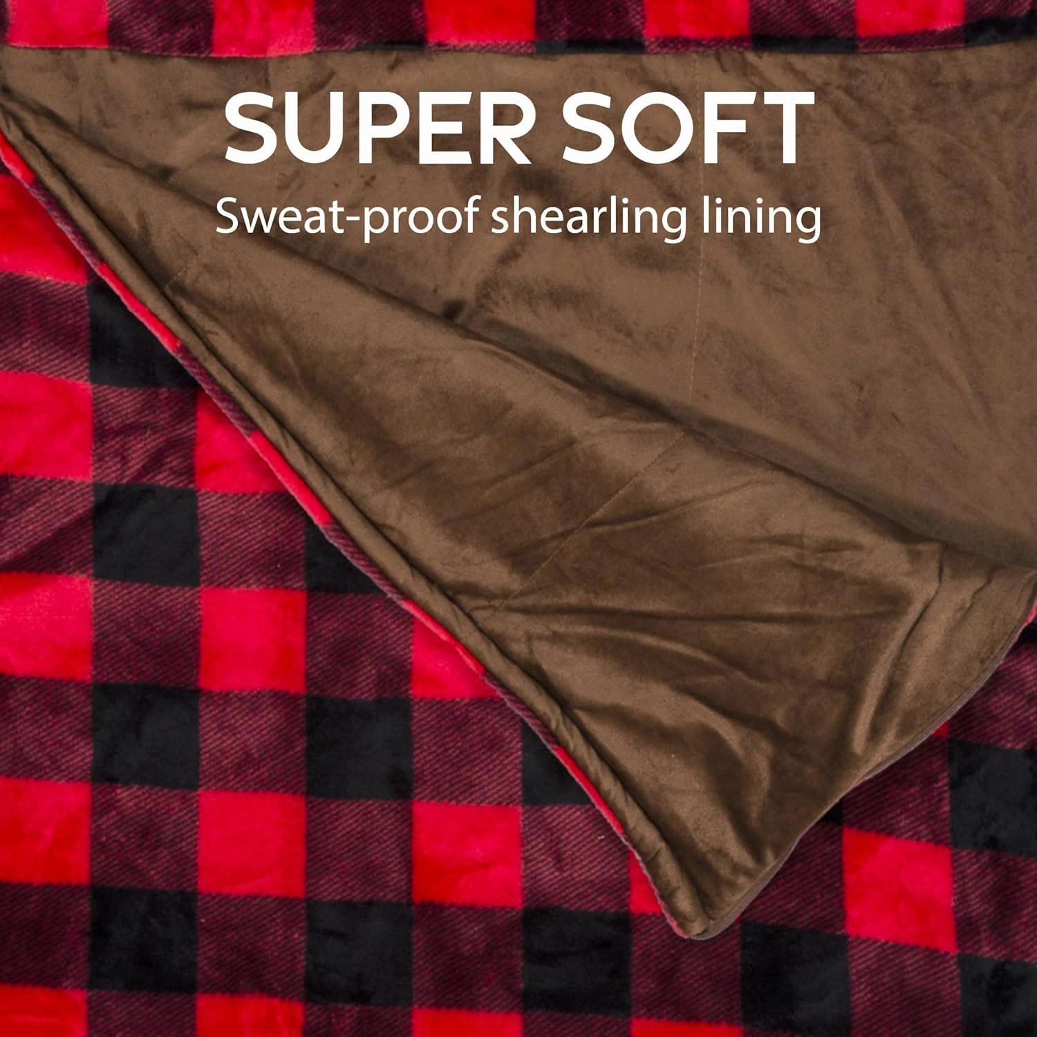 Carstens, Inc. Kids Slumber Bag Sleeping Bag/Nap Mat with Pillow for Boys & Girls, Red Buffalo Plaid