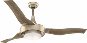 Casablanca Perseus Indoor/Outdoor Ceiling Fan with LED Light and Wall Control