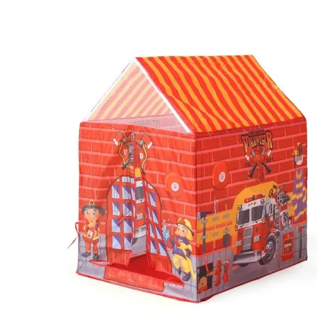 Castle Tent Folding Portable Tent Indoor Outdoor Courtyard Tent House Men and Women Children Gift Toys