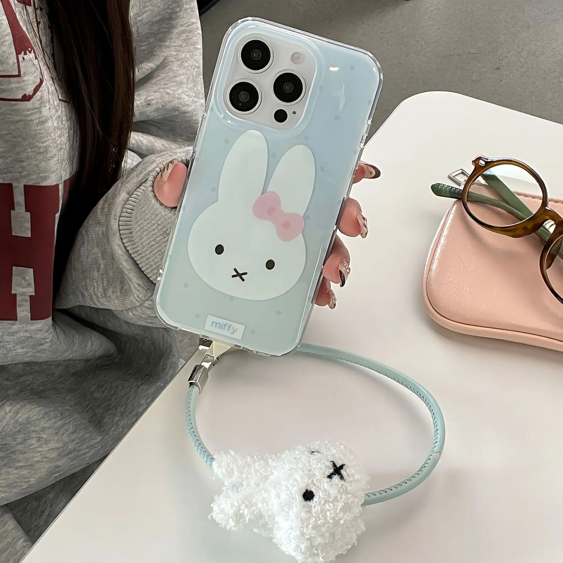 Charming Miffy Bunny Clear Case