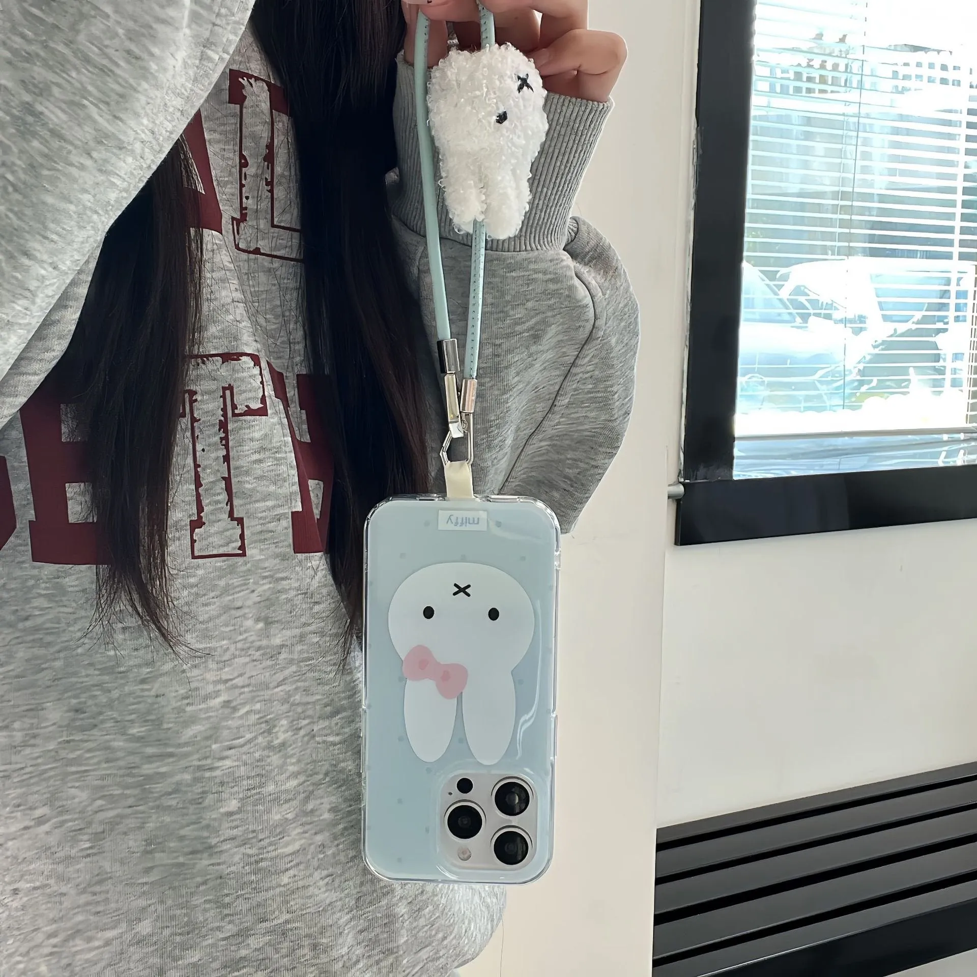 Charming Miffy Bunny Clear Case