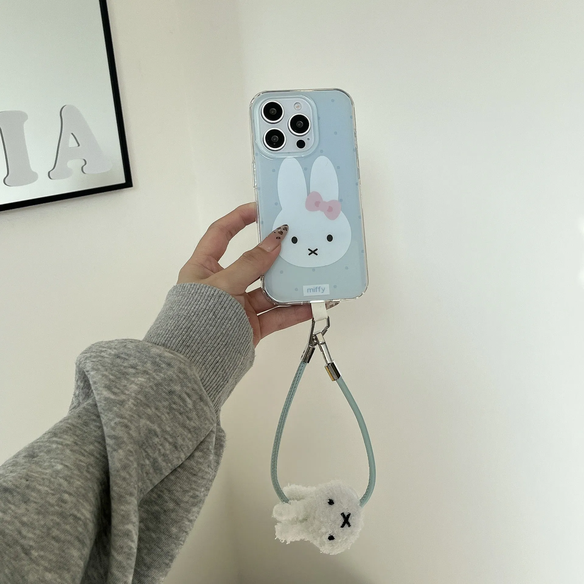 Charming Miffy Bunny Clear Case