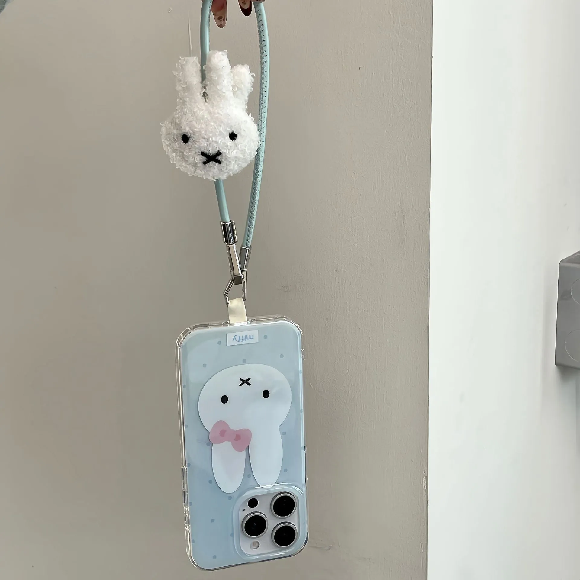 Charming Miffy Bunny Clear Case
