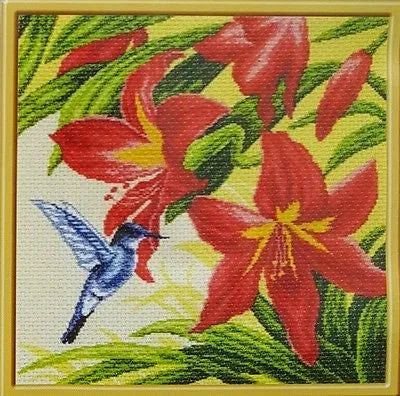Colibri. (16"x16") 1193 by Matrenin Posad