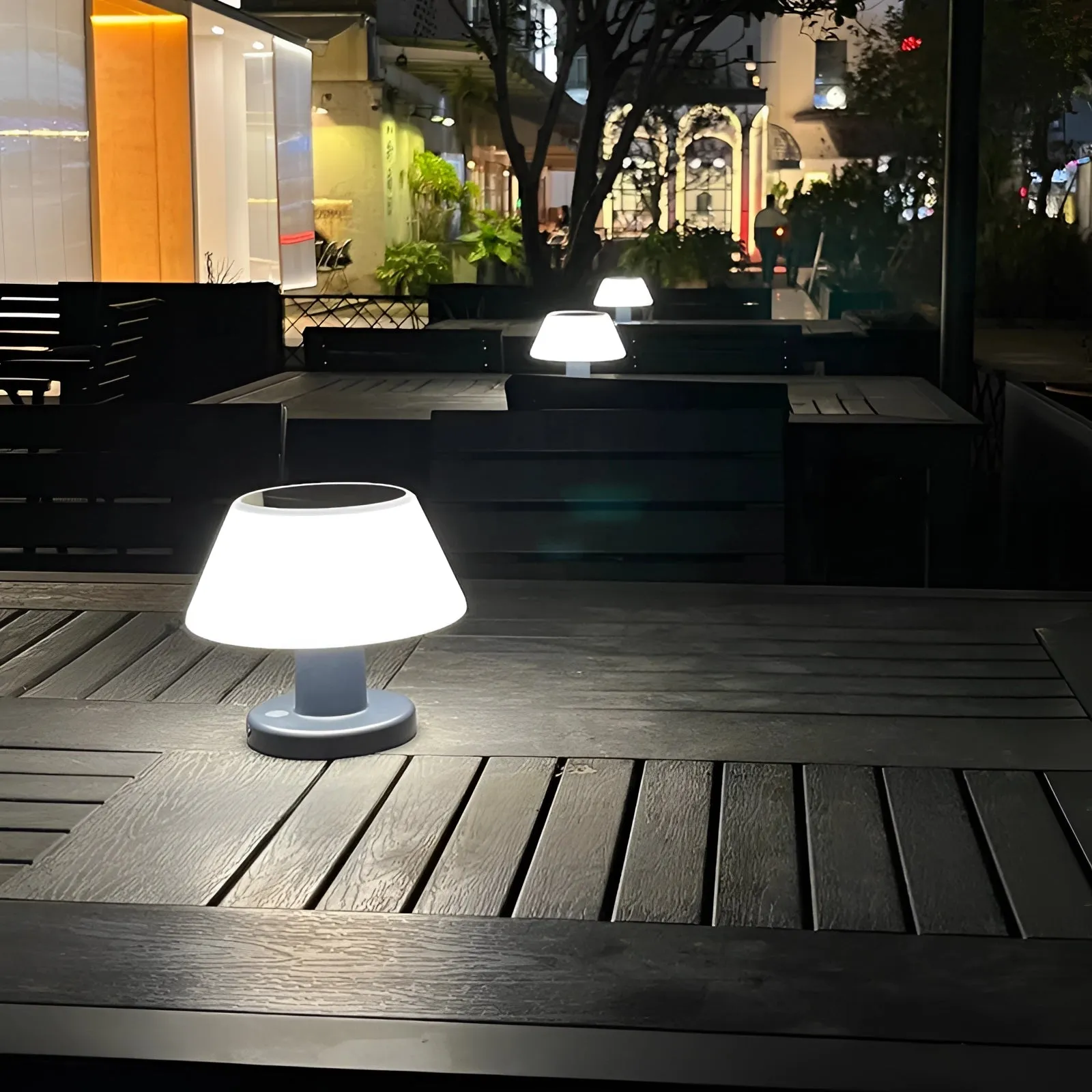 Cordless LED Table Lamp - Rechargeable Portable Dining Light