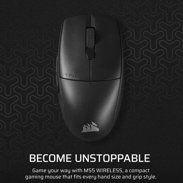 Corsair CH-931F000-AP M55 Lightweight Wireless Gaming Mouse - Black