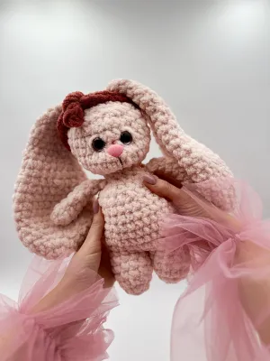 Crochet Plush Bunny | 100% Handmade