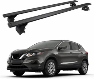 Crossbars Fits for Nissan Rogue Sport 2017-2020 Cross Bars Luggage Carrier Roof Rack Rail Carrier Lockable 2PCS Black