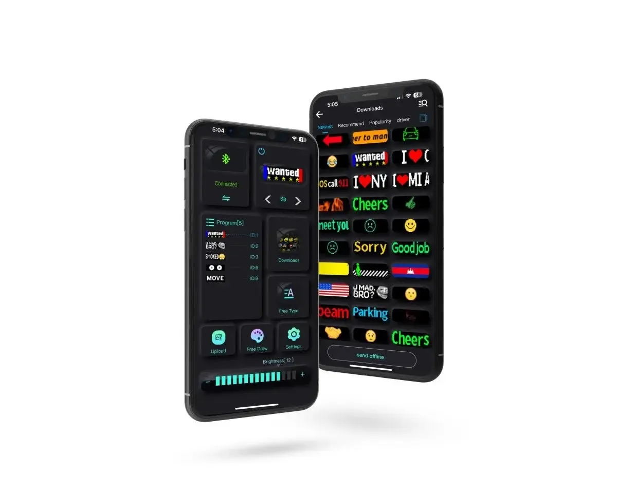 Customizable Gelrova LED Display