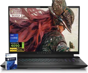 Dell Alienware m18 R2 Gaming Laptop, NVIDIA RTX 4090 16GB GDDR6, Intel i9 14900HX, 18" 2K QHD  (2560x1600) 165Hz 3ms, 64 GB DDR5, 8 TB SSD, WiFi 7, Bluetooth 5.4, Windows 11 Pro