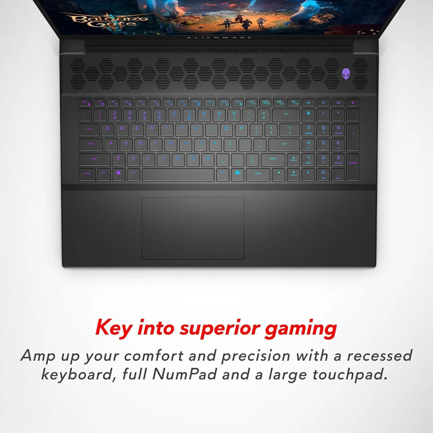 Dell Alienware m18 R2 Gaming Laptop, NVIDIA RTX 4090 16GB GDDR6, Intel i9 14900HX, 18" 2K QHD  (2560x1600) 165Hz 3ms, 64 GB DDR5, 8 TB SSD, WiFi 7, Bluetooth 5.4, Windows 11 Pro