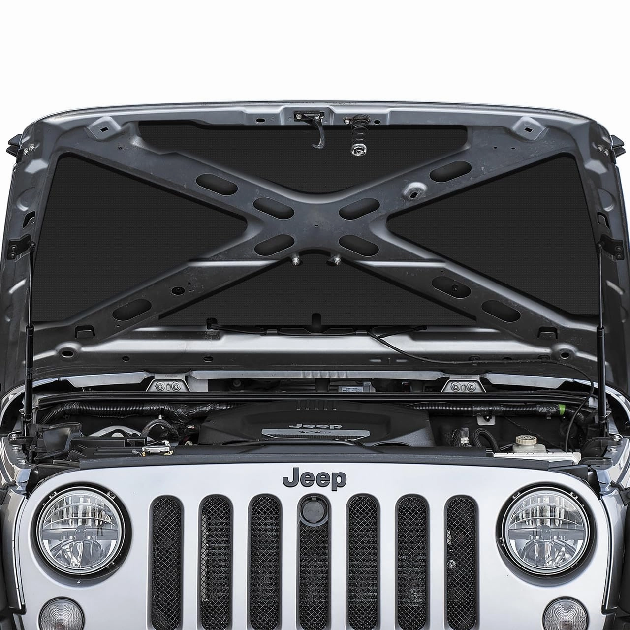 Design Engineering Under Hood Insulation Kit - Compatible with 07-18 Jeep Wrangler JK