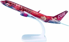 Diecast Plane Model 1:200 for B737-800 Alloy Themed Aircraft Models Painted Realistic Decorations