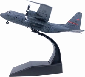 Diecast Plane Model 1:200 Scale for C130 Alloy Fighter Model Transport Aircraft with Stand Decorative Souvenirs