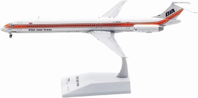 Diecast Plane Model 1:200 Scale for MD-83 G-BNSB Diecast Alloy Plane Model Collection Souvenir Display