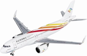 Diecast Plane Model 1:400 Scale for A321neo B-329J Diecast Alloy Aircraft Model Collection Display