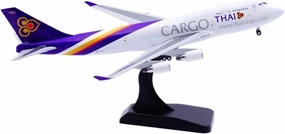 Diecast Plane Model 1:400 Scale for B747-400(BCF) HS-TGJ Alloy Diecast Plane Model Decorative Souvenirs