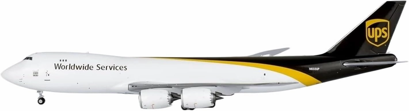 Diecast Plane Model 1:400 Scale for B747-8F N633UP Alloy Collectible Plane Model Diecast Aircraft Model