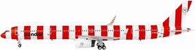 Diecast Plane Model 1:400 Scale for B757-300 D-ABOM Alloy Diecast Aircraft Model Static Simulation Decorations