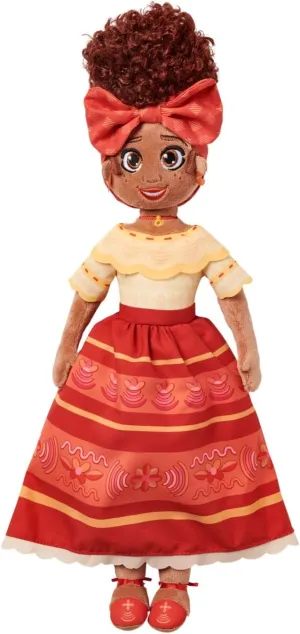 Disney Store Official Encanto Dolores 18-Inch Plush Doll – Authentic Representation with Intricate Details for Fans & Collectors – Soft, Cuddly, & Durable