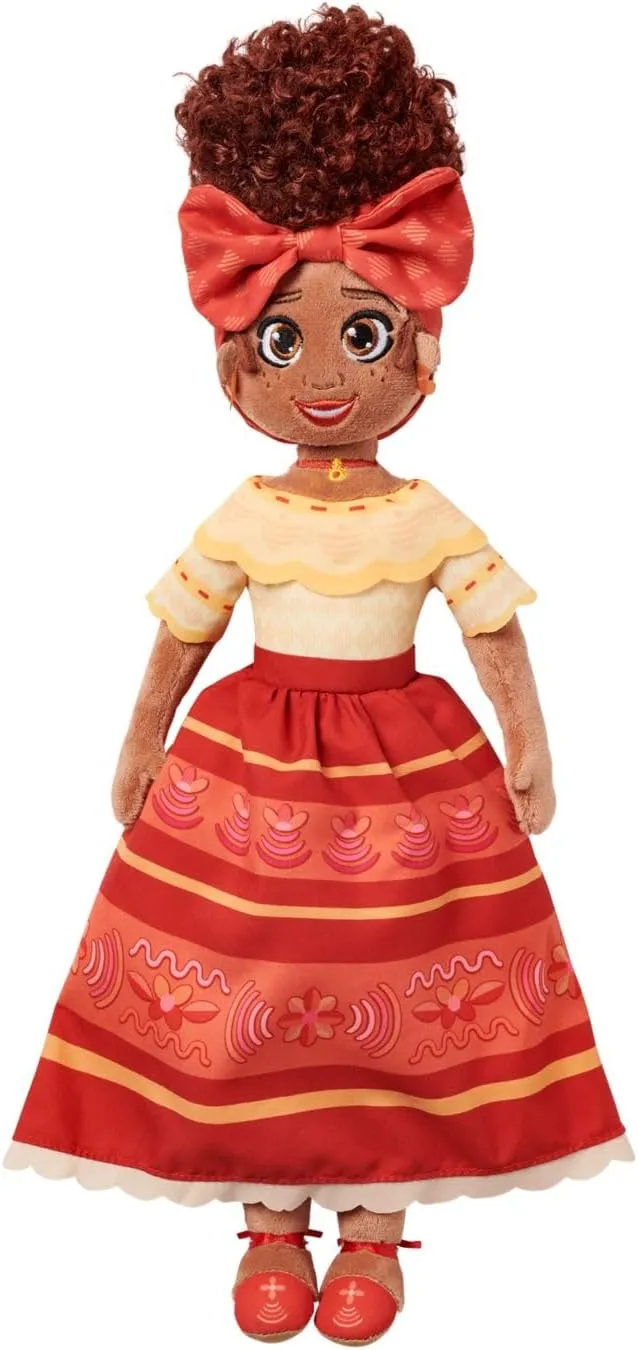 Disney Store Official Encanto Dolores 18-Inch Plush Doll – Authentic Representation with Intricate Details for Fans & Collectors – Soft, Cuddly, & Durable