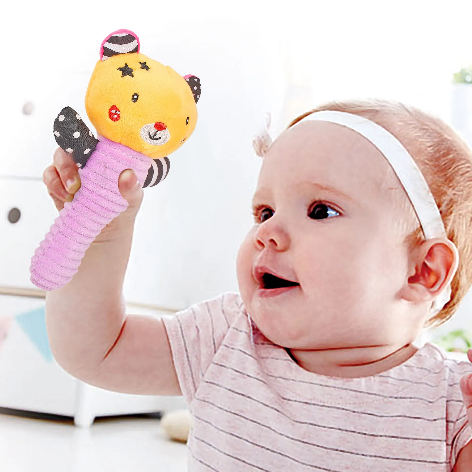 Diva Purple Rattle