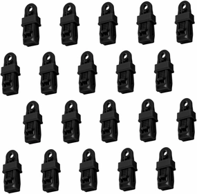 Djustable Tightness Tent Clip 20 Pieces for Camping Canopy Tarps Awnings Caravans