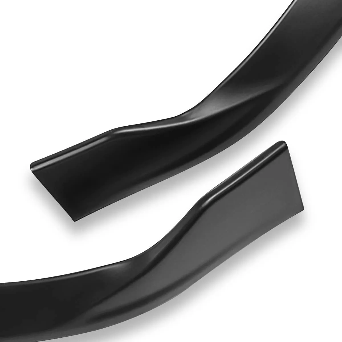 DNA MOTORING 3PCS STP-Style Front Bumper Lip Spoiler Compatible with 16-20 Tesla Model S, 2-PU-595