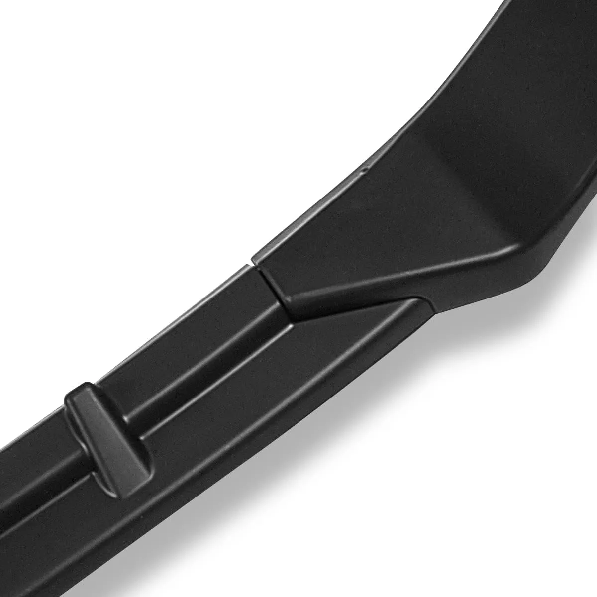 DNA MOTORING 3PCS STP-Style Front Bumper Lip Spoiler Compatible with 16-20 Tesla Model S, 2-PU-595