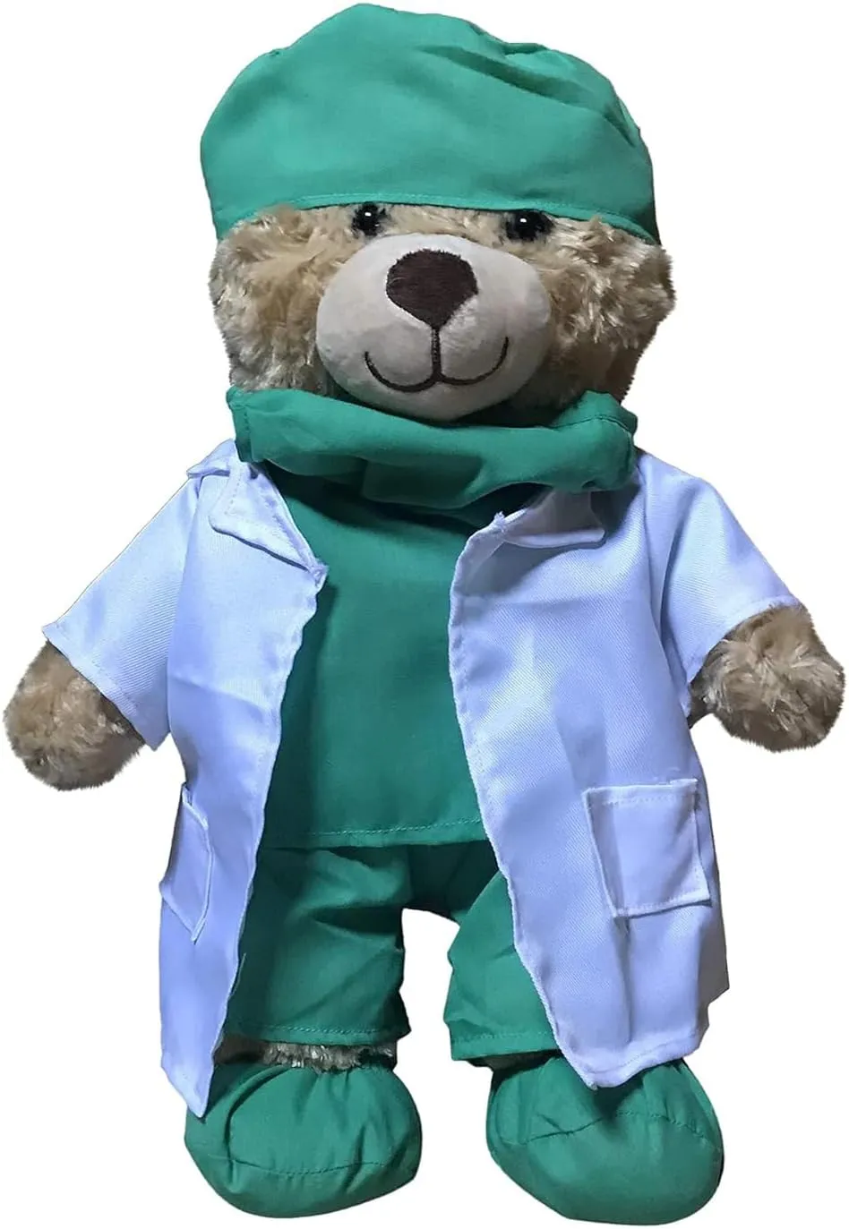 Doctor Cuddles Teddy Bear by ZZZ Bears, Gift for Kids & Adults in The Hospital, Medical Students & Healthcare Heroes, Get-Well-Soon Bear for Surgery Recovery