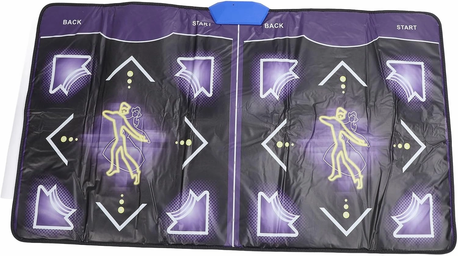 Double Dance Mat, HD Multimedia Interface Improve Coordination Interactive Electronic Dance Mat for Adults for TV