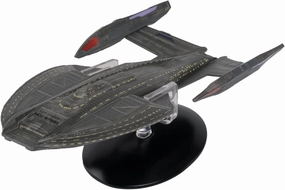 Eaglemoss Collections USS Varian Fry Die-Cast Star Trek Starship Replica Model, Black, Plastic, Science Fiction, Tabletop