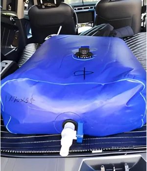 Emergency Water Bladder, Portable Water Tank Storage Containers, Collapsible Large Capacity Soft Water Bag for Drought Resistance, Fire Prevention (Size : 3x1.9x0.7m/4000L/1056Gal)