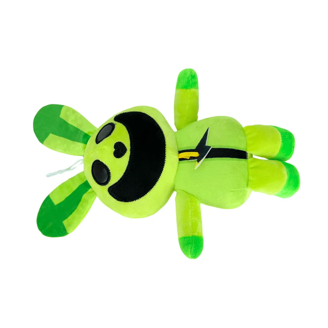 Emo Green Bunny Plush