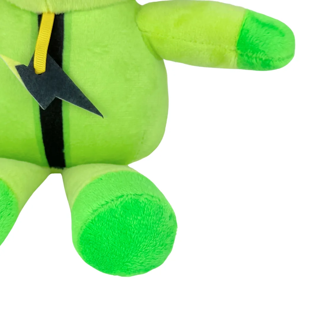 Emo Green Bunny Plush