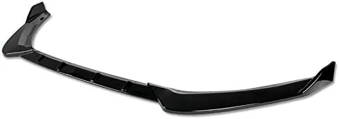 EPARTS 3PCS Front Bumper Spoiler Body Lip Kit Compatible With 17-18 Ford Fusion/Mondeo (Painted Black)
