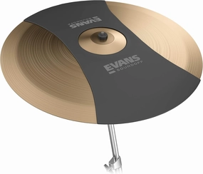 Evans Soundoff Drum Mute Pads - Drum Pads for Acoustic Drum Sets - Drum Mutes Pack - For Ride Cymbals - Great for Silencing Drum Kits to Practice - Fits 22" Ride