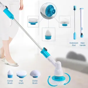 Extendable Cordless Power Scrubber For Bathrooms & Kitchen