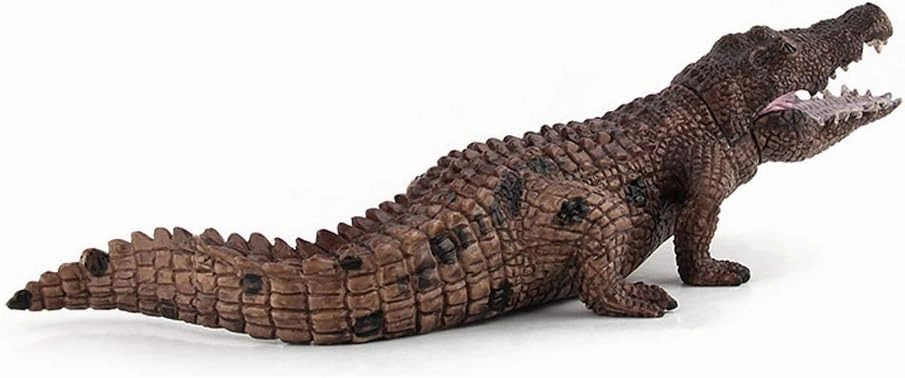 Fantarea Realistic Jungle Animal Figures - Crocodile/Alligator - Educational Toys & Cake Toppers for Kids 5-8 Years