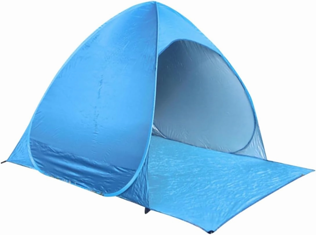 FAVOMOTO Quick Open 2 Automatic Beach Tent Sun Shelter for Camping Beach Canopy Tent Portable Bag for Outdoor Activities