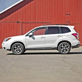 FE-Forester Finished End Body Side Molding Compatible with Subaru Forester - Crystal White Pearl (K1X)